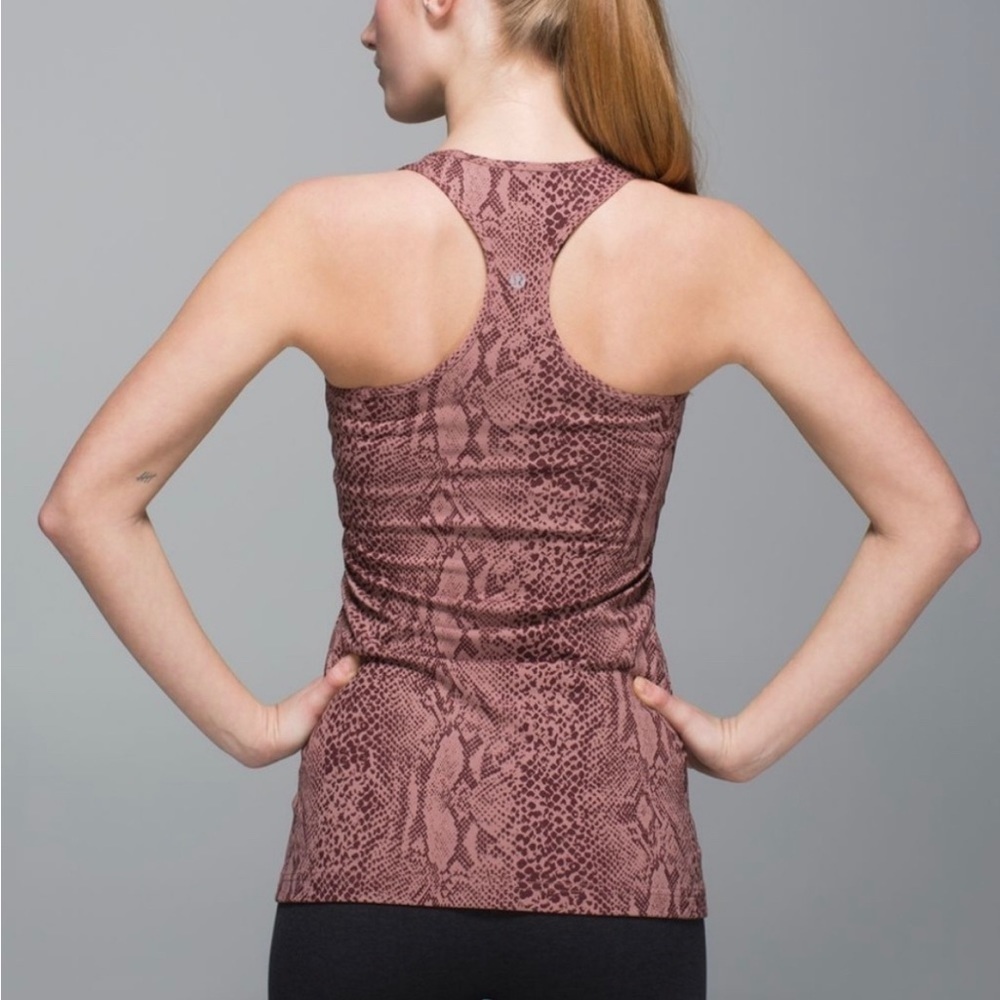 Lululemon Snakeskin Racerback Tank Small - Picture 2 of 8